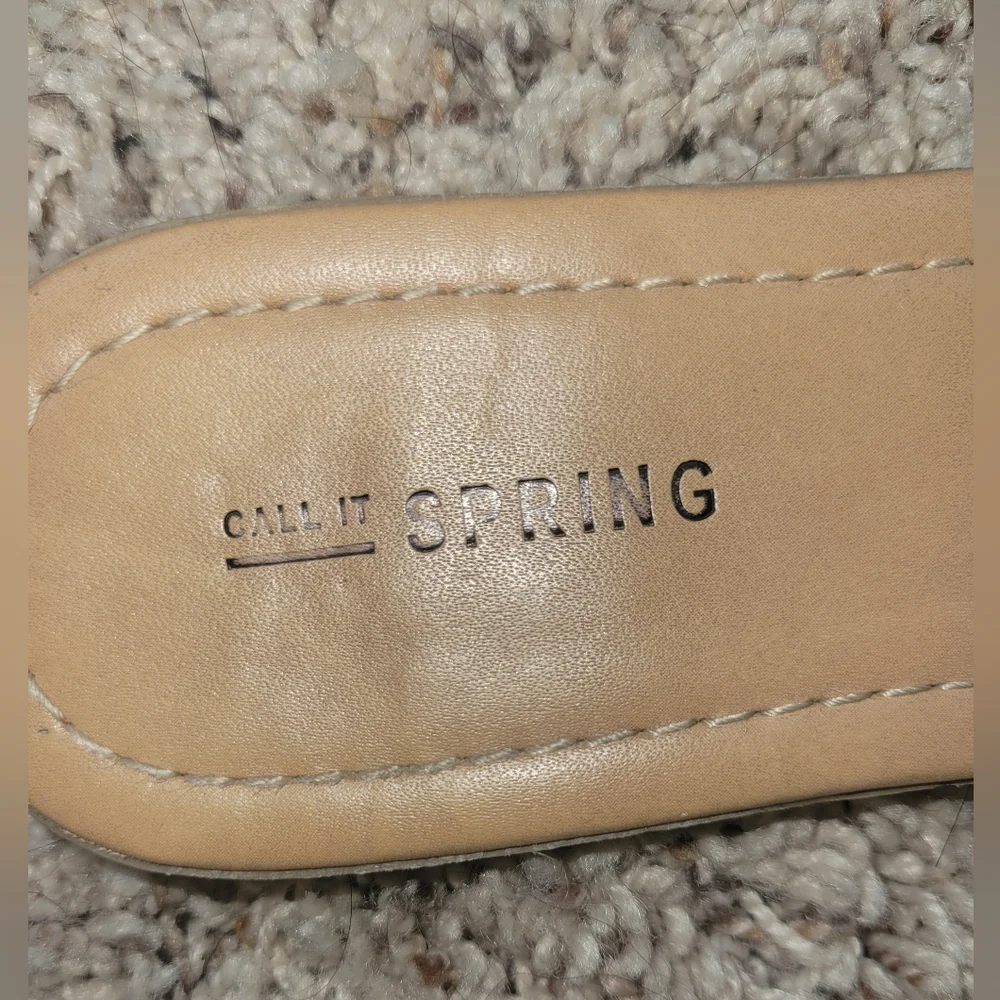 Call It Spring Slip On Sandals Women's Sz 7 - Picture 5 of 7